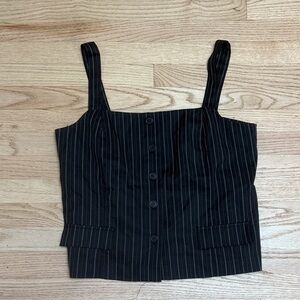 Tuxedo Tank Pinstripe